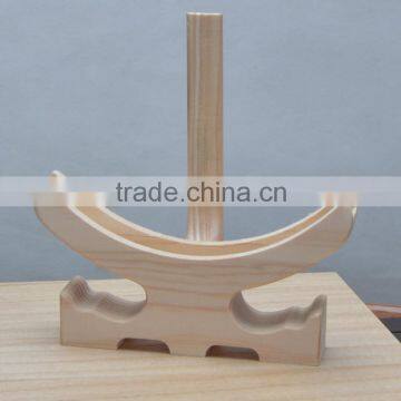 According to custom's need wooden tea rack solid pine wooden rack