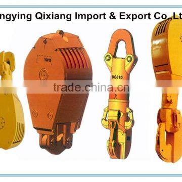 Oilfield equipment api YC 90/135/170/225/315/450 Traveling Block for Oil drilling