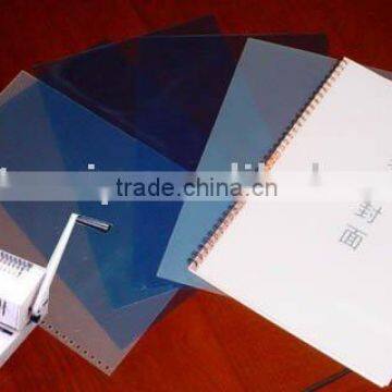 Plastic binding cover (PVC,PET)