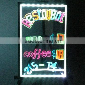 2014 double-sided transparent LED ad screen