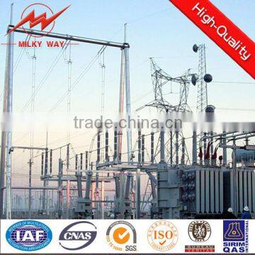 Substation steel structure for 69kv electrical structures