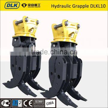 excavator rock bucket, stone grapple, rotating grapple
