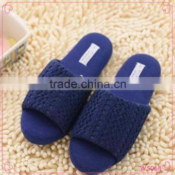 Hot Selling 2015 Terry Towelling Fish Mouth Slippers Simple Design Indoor Slippers