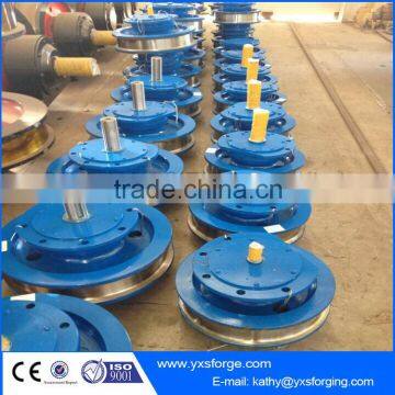 Heavy Load Rail Mounted Travelling Wheel Overhead Crane Wheels