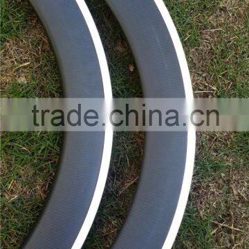 Duarable Road Bike Clincher Rim 38mm Depth Aluminum Braking Bike Rim 38mm Depth