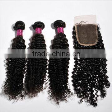 Cheap Human Hair Virgin Hair Bundles With Swiss Silk Base Lace Front Closure Weaves                        
                                                Quality Choice