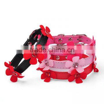 Wholesale Dog Chain Pet Supplies Acrylic Sunflower Dog Collars photo-2