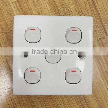 Traditional series 4 gang wall switch, 5 gang zigbee light switches                        
                                                                Most Popular