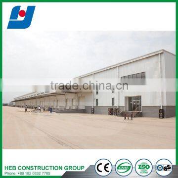 Easy build warehouse bv and sgs certificated steel structure building fireproof shed