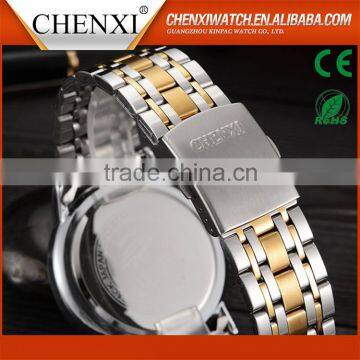 Best Sale Quartz Day/Date Gold Geneva Wristwatches Brands