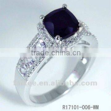Hot Items 925 Silver men emerald ring or black onyx ring