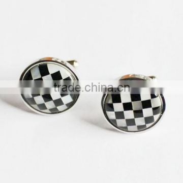 New design Custom Enamel Metal Cuff Button