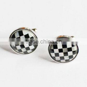 New design Custom Enamel Metal Cuff Button