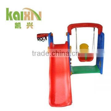 Outdoor Playground Slide And Swing