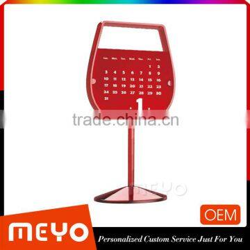 wine shape ABS calendar,ABS calendar,waterproof wine shape ABS calendar