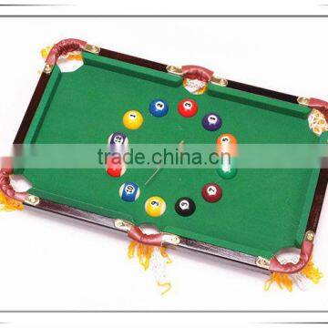 Billiards Game Table-style Wood Billiards Clock