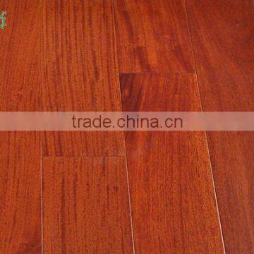 Stained Mahogany hardwood flooring