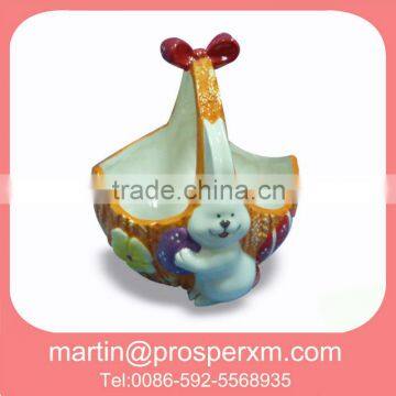 2013 new design easter rabbit basket