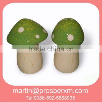 ceramic mushroom salt and pepper shaker