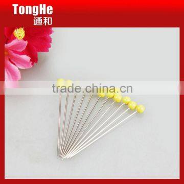 44mm length Plastic Raw Color Ball Head Pins for Sewing