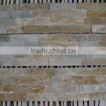 natural slate stone wall