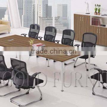 Rectangular Wooden Melamine Boardroom Meeting Table (SZ-MT080) photo-3