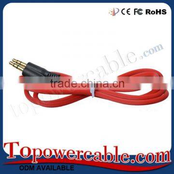 Manufacturing Cheap 3.5mm Male to Male Radio Auxiliary AUX Cords