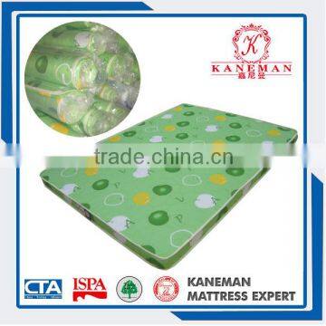 Cheap Wholesale shengfang bunk bed mattress rolled single bed thin foam mattress