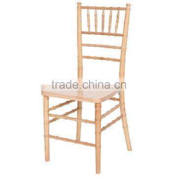 Wholesale white wood chiavari chair/event furniture rental banquet chair