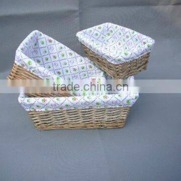 stock willow rect baskets