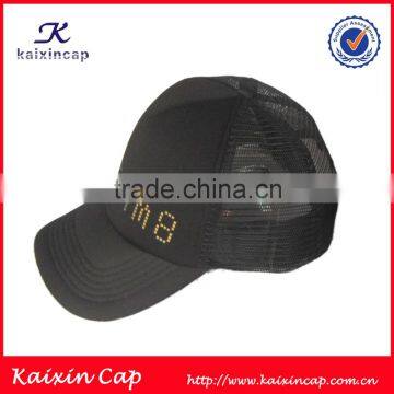 plain black mesh snapback hats