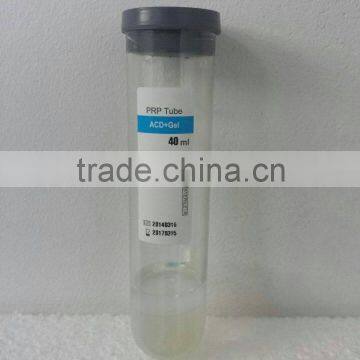40ml CPT PRP tube with Platelet isolation liquid