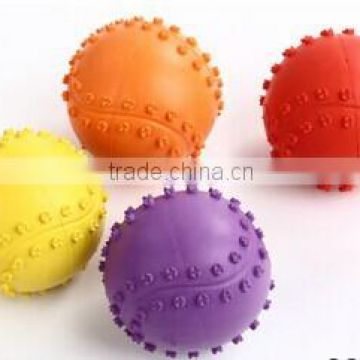 2015 Custom wholesale Coloured & Weight promotional Rubber Dog Tennis Ball