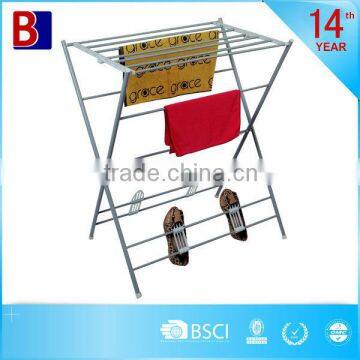 Fashion powder coating metal folding cloth stand