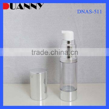 Clear Cosmetic Airless Pump Bottle Packaging,Clear Airless Pump Bottle