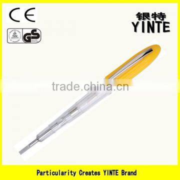 China Factory Ordinary test pen /screwdriver with AS plastic and long-life neon light