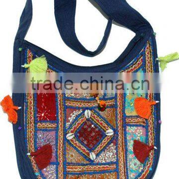 Manufacturer and Exporter of BOHO BAGS Designer Shoulder bags to you latest bohemian collection of handcrafted Indian bags