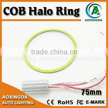 2015 new type LED angel eye COB halo ring 75mm