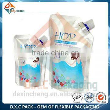 Spout Bag/Liquid Packaging For Organic Shampoo( New Design) photo-2
