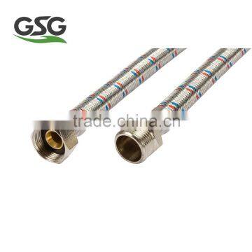 HS1843 Braided stainless steel supply hose for faucet