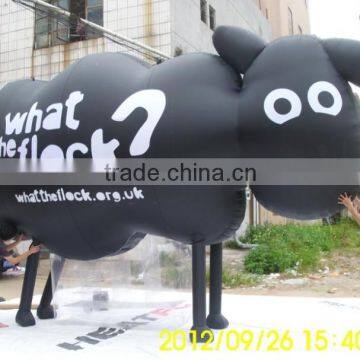 custom giant inflatable sheep, inflatable advertising, cheap infltable animal cartoon