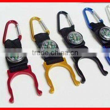 carabiner with compass