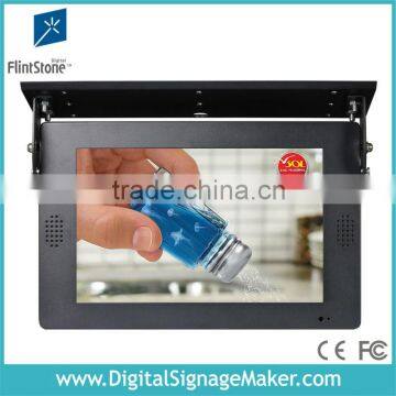 19" lcd Bus LCD Media Player for advertising