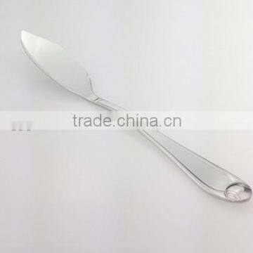 Junzhan stainless steel fish knife good Polish fashion design