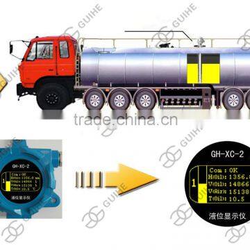 Magnetostrictive float sensor Oil Tanker vehicle fuel tank truck Liquid Level gauge