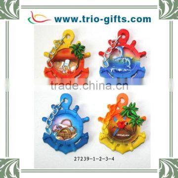 Customized Multicolor 2015 Latest Polyresin Souvenir Magnet