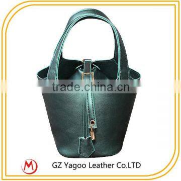 Chinese Bag in Bag Pu Bucket Bag for Shopping photo-3