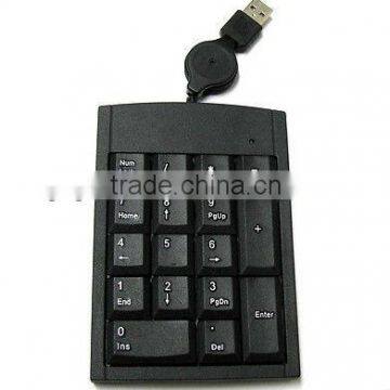 USB 19 keys Numeric Number Keypad Keyboard For Laptop