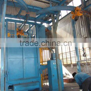 2015 Q37 series new type,warranty, hook type shot blasting machinery