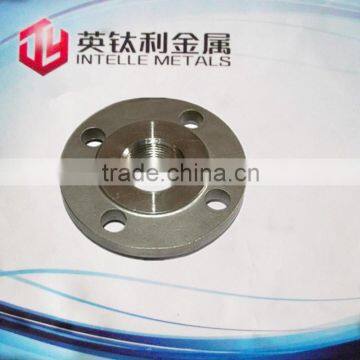 high pressure GR2 Forged titanium exhaust pipe flange Baoji price